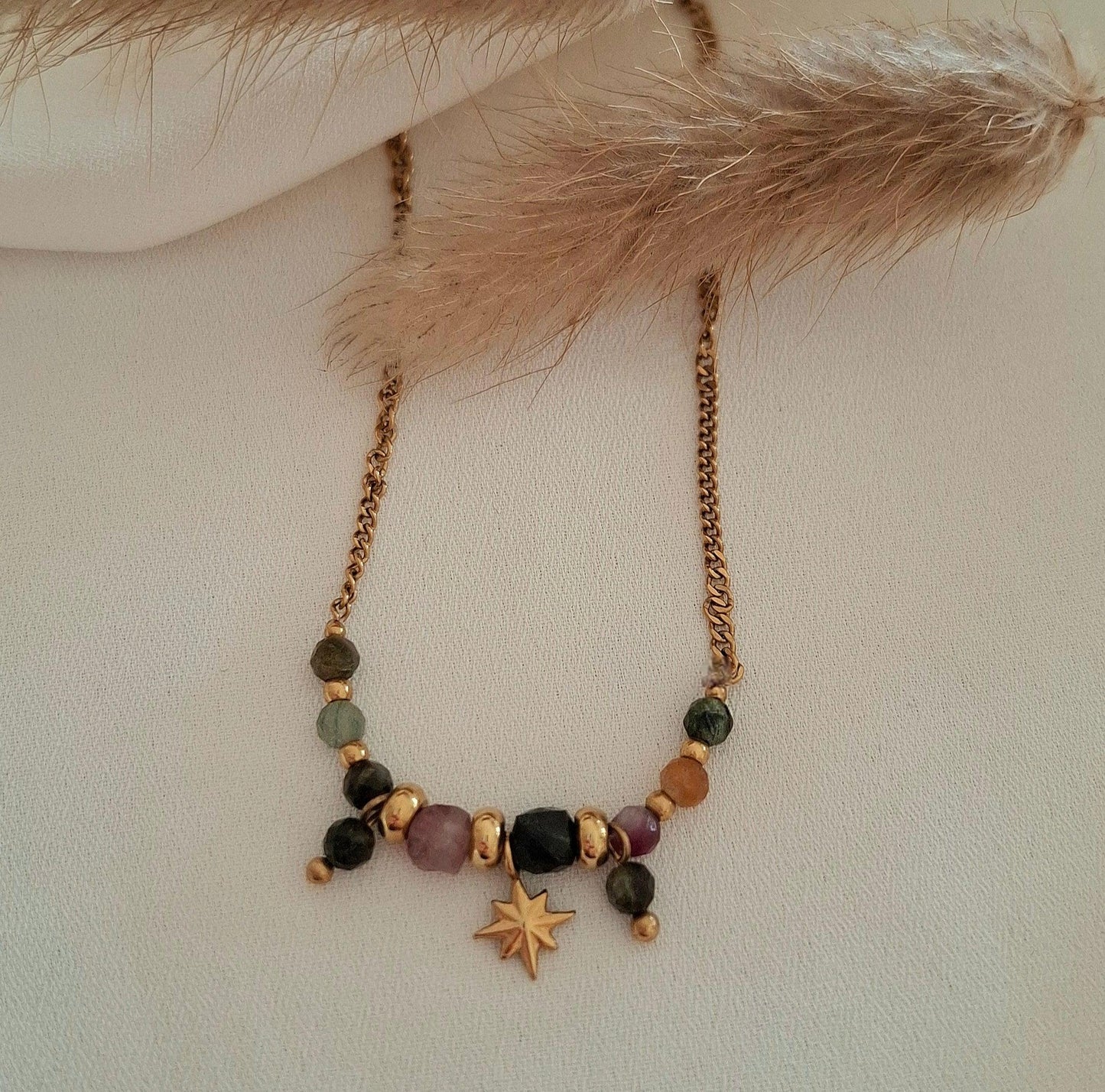 Collier bohème - Larivieradoree