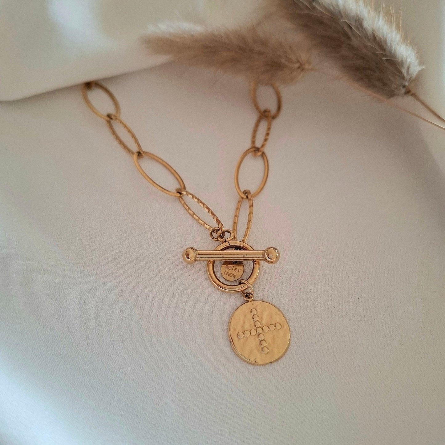 Noélie/Collier charm - Larivieradoree