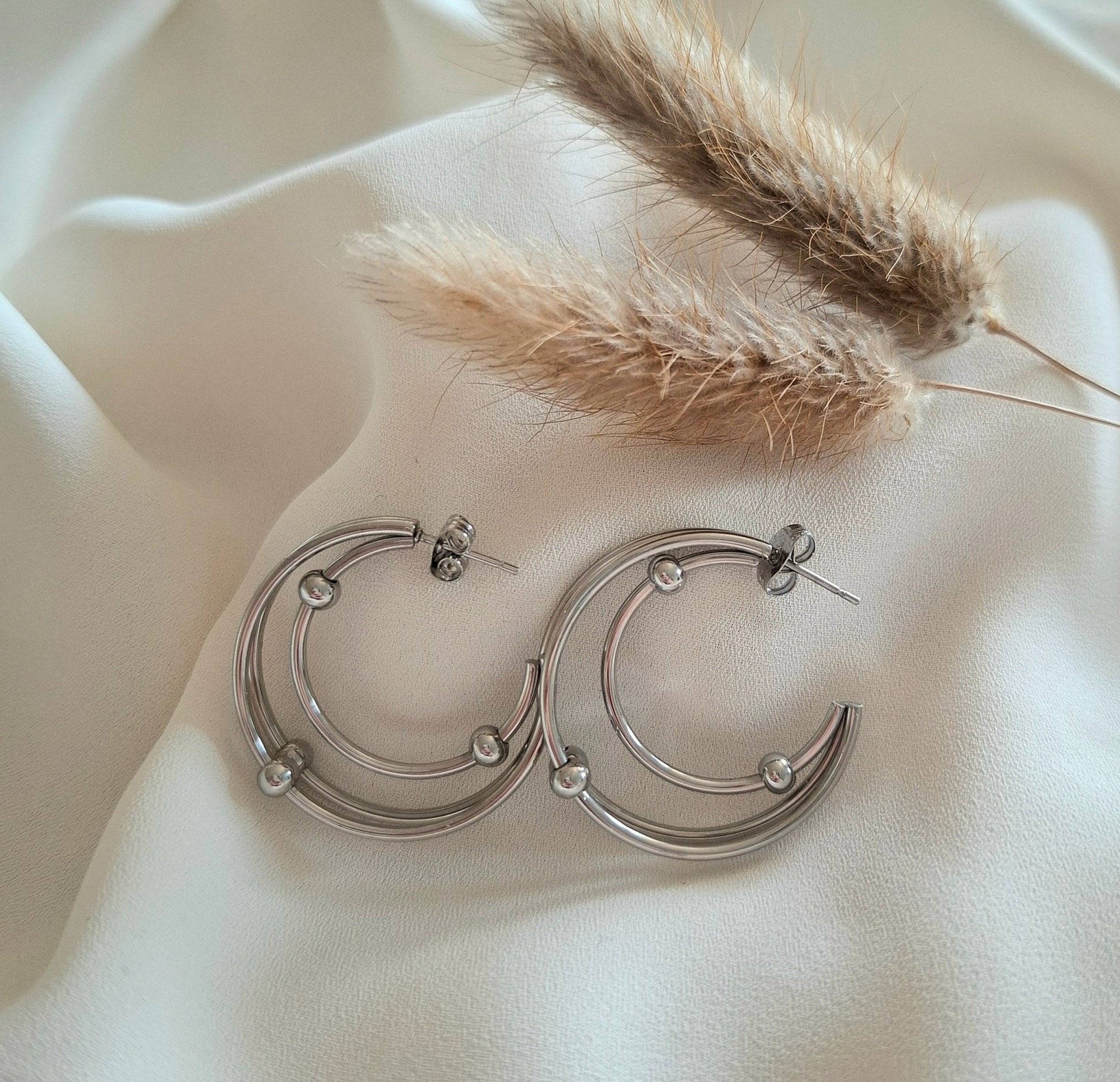 Boucles d'oreilles Agathe - Larivieradoree 