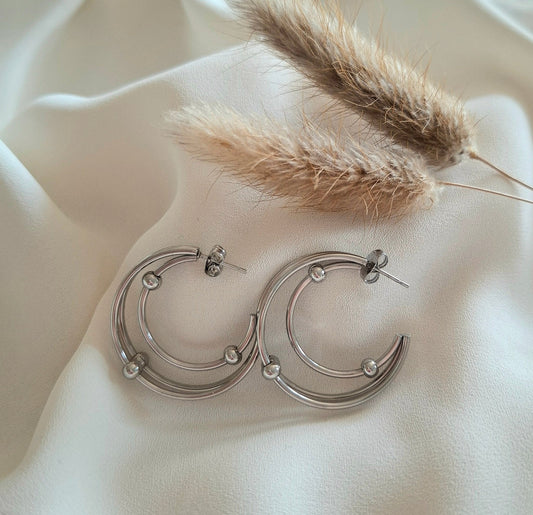Boucles d'oreilles Agathe - Larivieradoree 