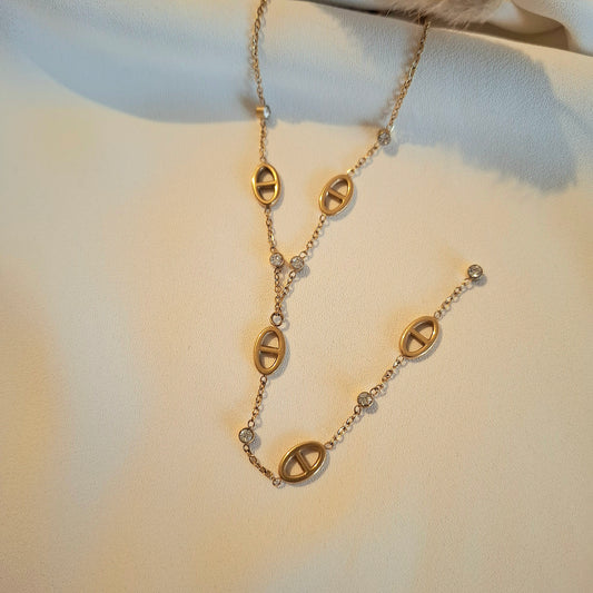 Collier "Y" Élégance