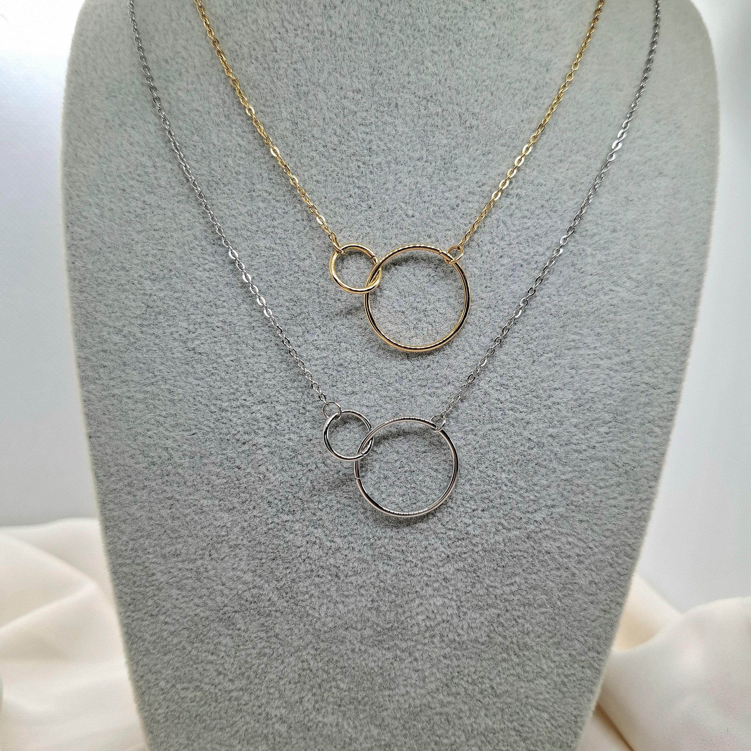 Collier cercles Camille