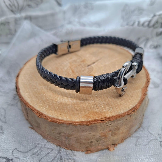 Bracelet Homme Ancre Marine