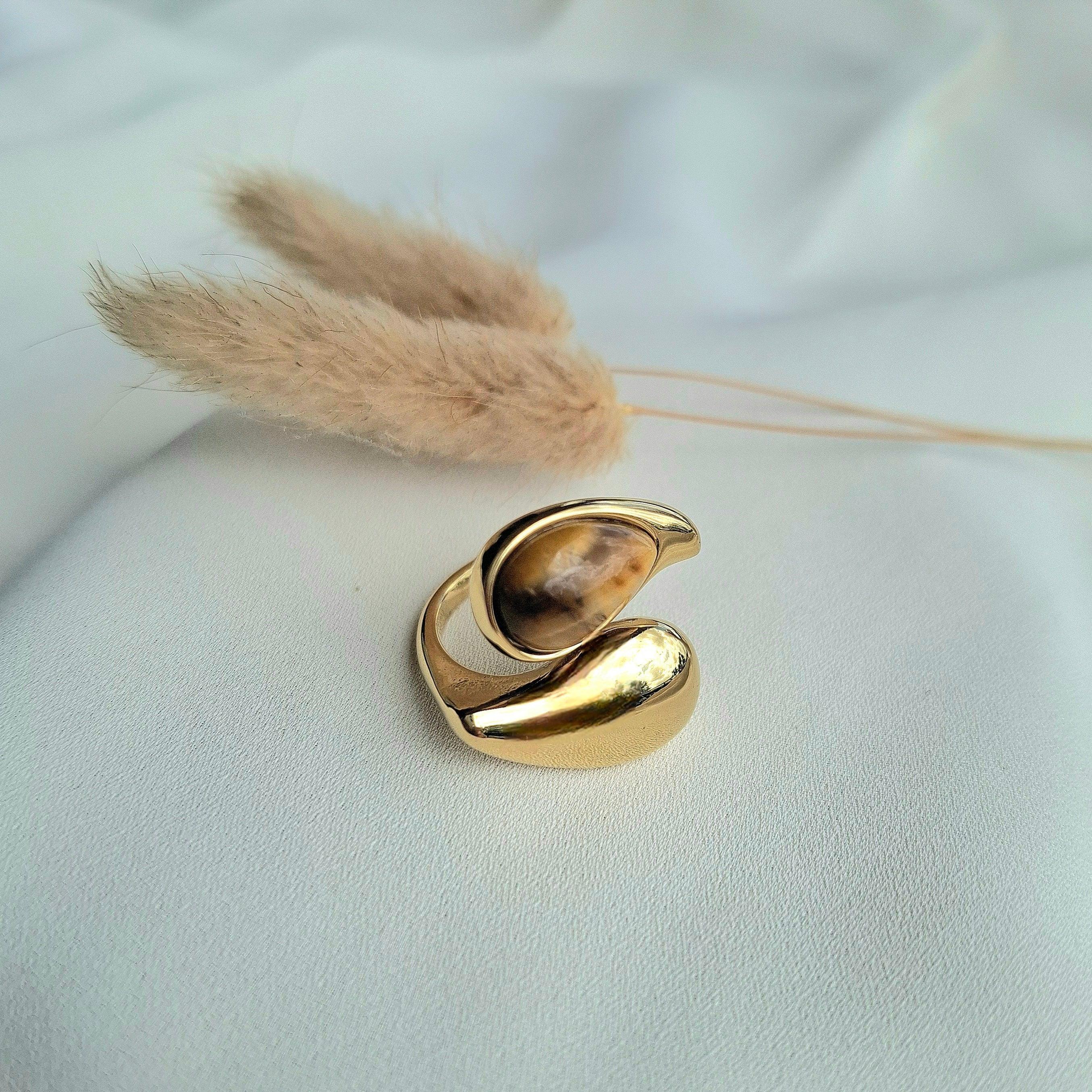 Bague Oeil du tigre - Larivieradoree 